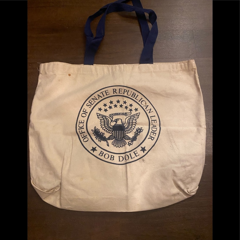 Vintage Bob Dole - Office of Senate Republican Leader Tote